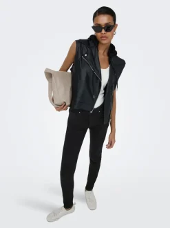 ONLROYAL-POWER Hög midja Skinny Fit Jeans