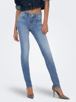 ONLROYAL-POWER Hög midja Skinny Fit Jeans
