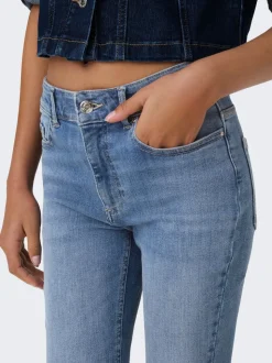 ONLROYAL-POWER Hög midja Skinny Fit Jeans