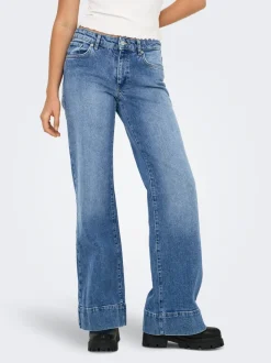 ONLRUELLE Medelhög midja Utsvängd passform Jeans