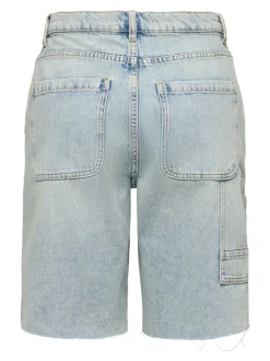 ONLRUTH Medelhög midja Lös passform Denimshorts