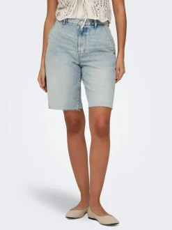 ONLRUTH Medelhög midja Lös passform Denimshorts