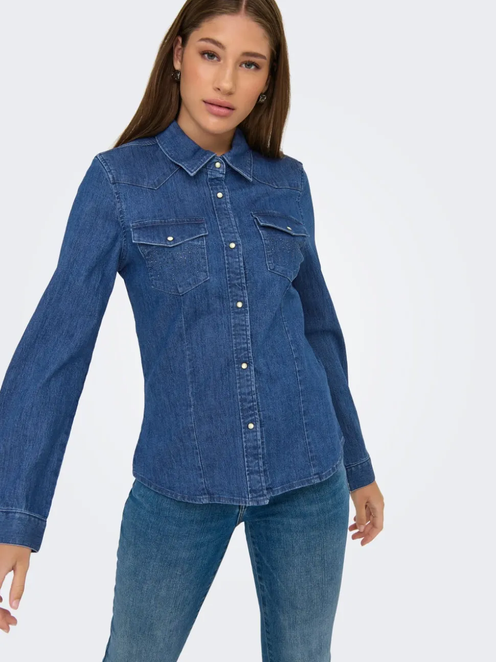 ONLSASIA Denimskjorta