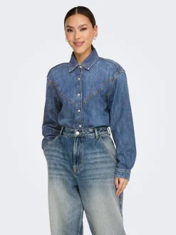 ONLSEVIGNY Denimskjorta