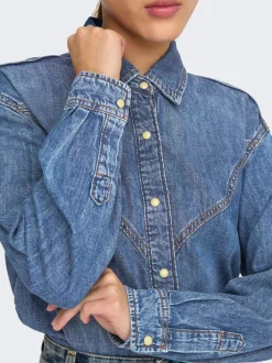 ONLSEVIGNY Denimskjorta