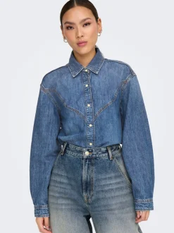 ONLSEVIGNY Denimskjorta