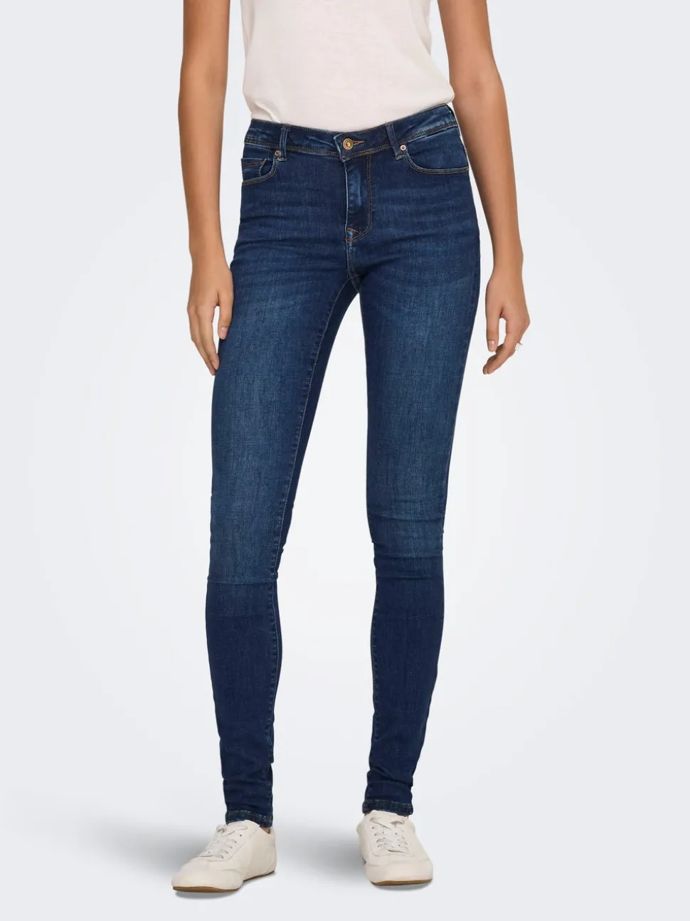 ONLSHAPE Medelhög midja Skinny Fit Jeans
