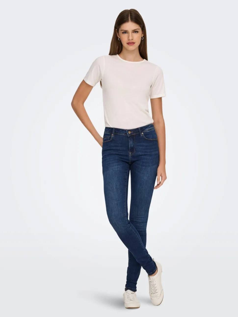 ONLSHAPE Medelhög midja Skinny Fit Jeans