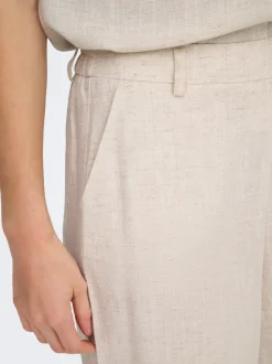 ONLSIESTA Cropped Fit Linne Culottebyxor