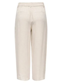 ONLSIESTA Cropped Fit Linne Culottebyxor