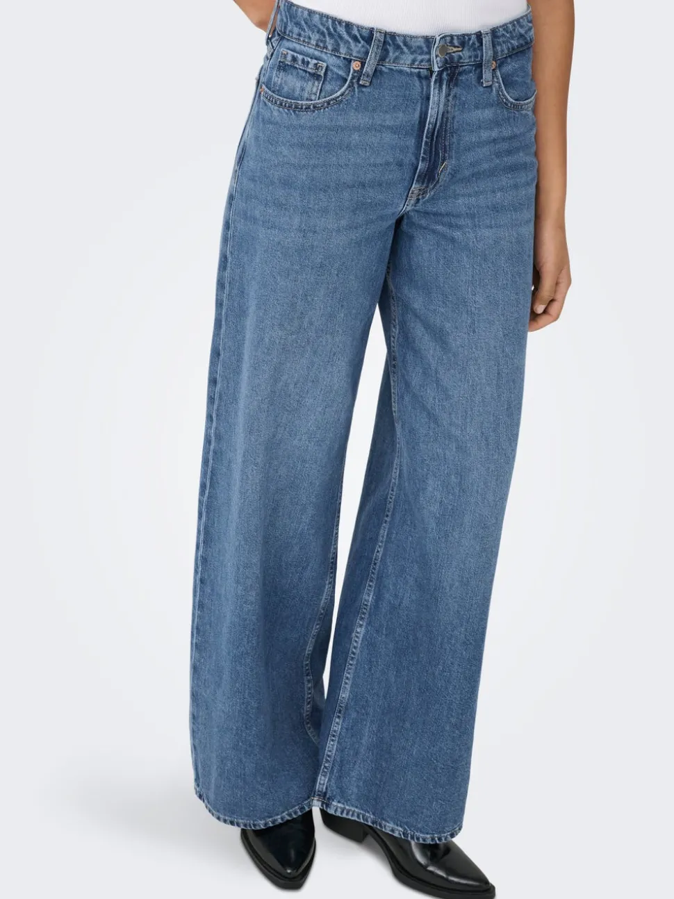 ONLSILKY Hög midja Vida ben Jeans