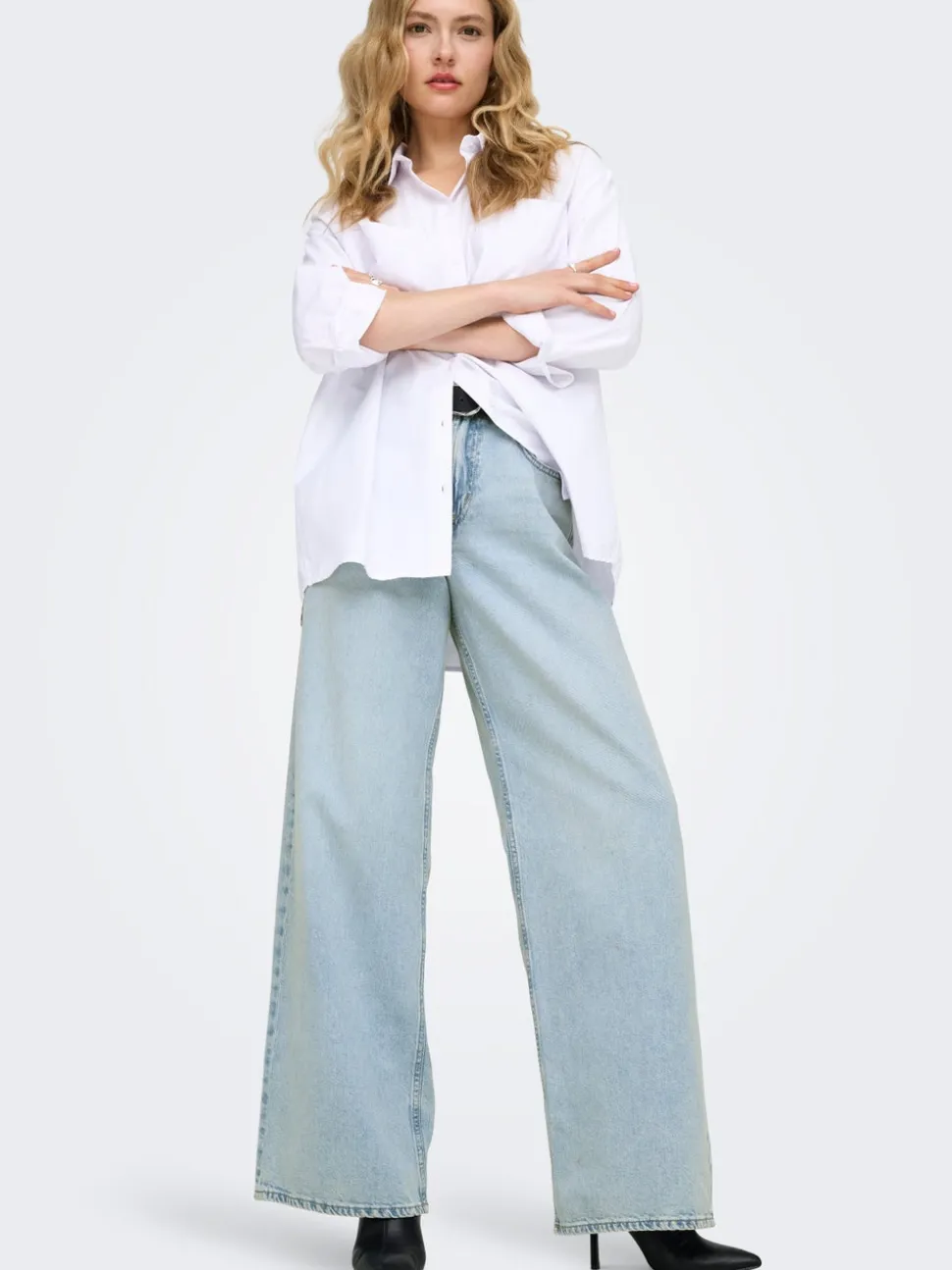 ONLSILKY Hög midja Vida ben Jeans