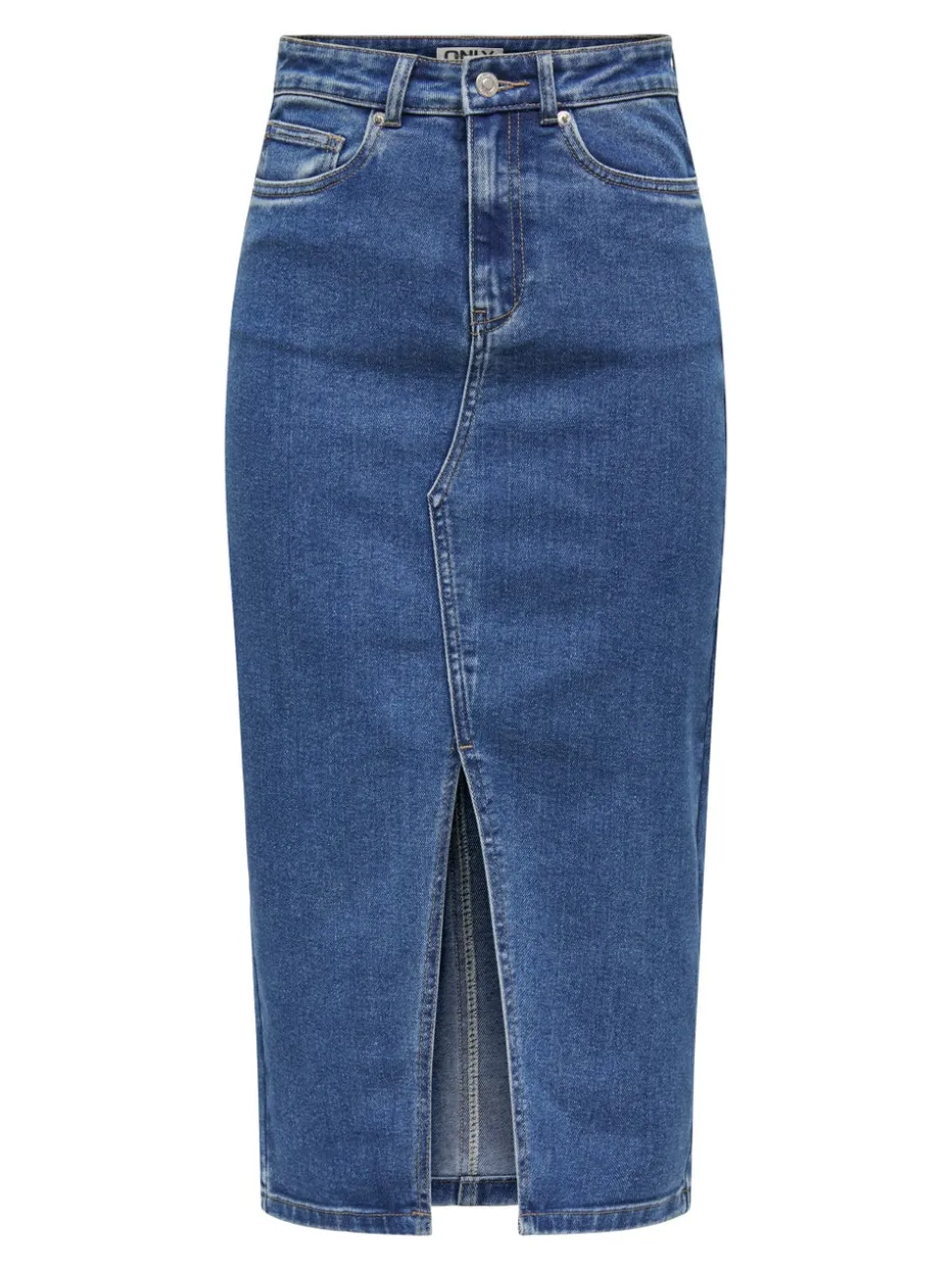 ONLSIRI Denim Jeanskjol Midikjol