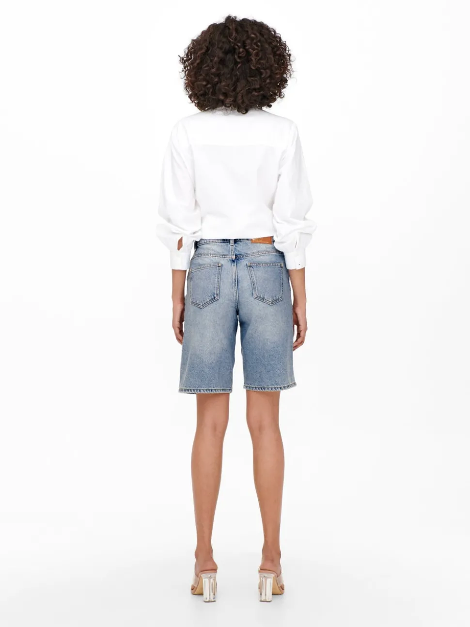 ONLSONNY Hög midja Normal passform Denimshorts