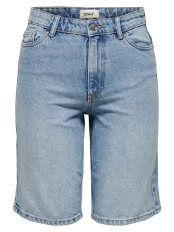 ONLSONNY Hög midja Normal passform Denimshorts