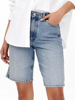 ONLSONNY Hög midja Normal passform Denimshorts