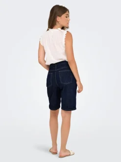 ONLSONNY Hög midja Normal passform Denimshorts