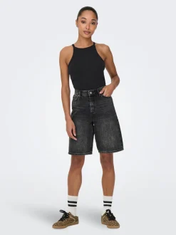ONLSONNY Hög midja Normal passform Denimshorts