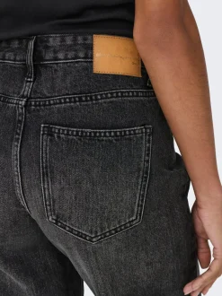 ONLSONNY Hög midja Normal passform Denimshorts