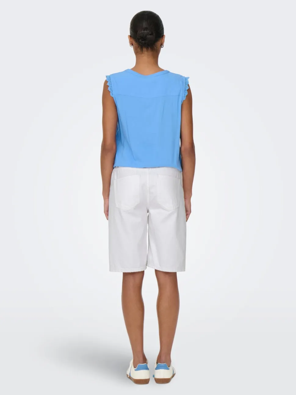 ONLSONNY Hög midja Normal passform Denimshorts