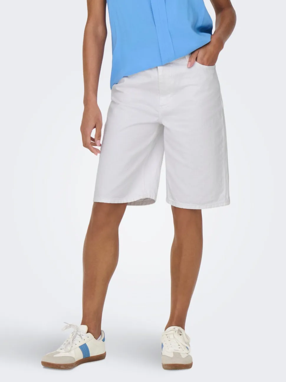 ONLSONNY Hög midja Normal passform Denimshorts
