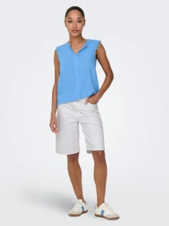 ONLSONNY Hög midja Normal passform Denimshorts