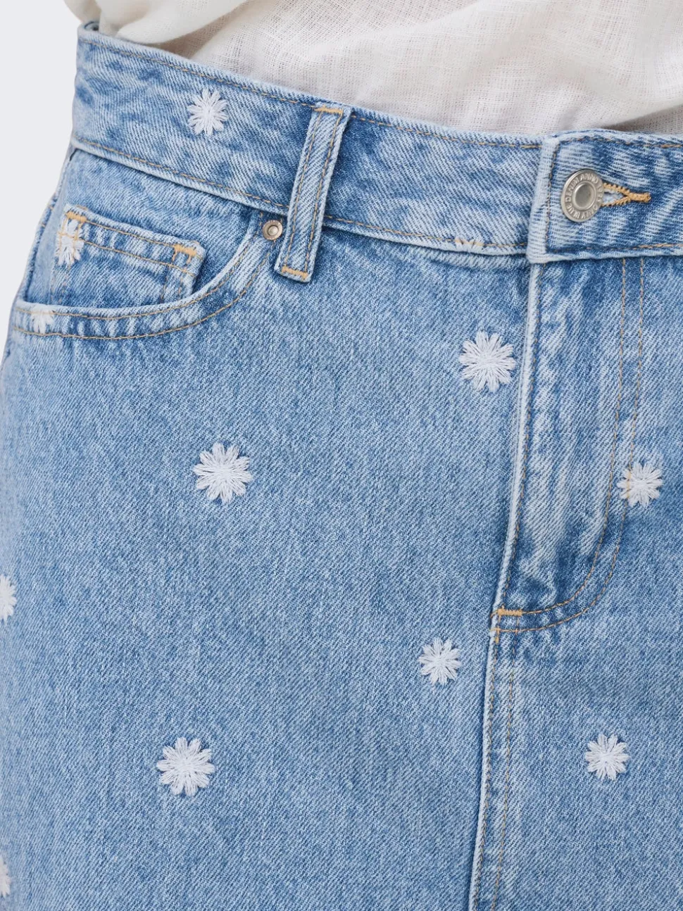 ONLSTELLA Denim Jeanskjol Kort kjol