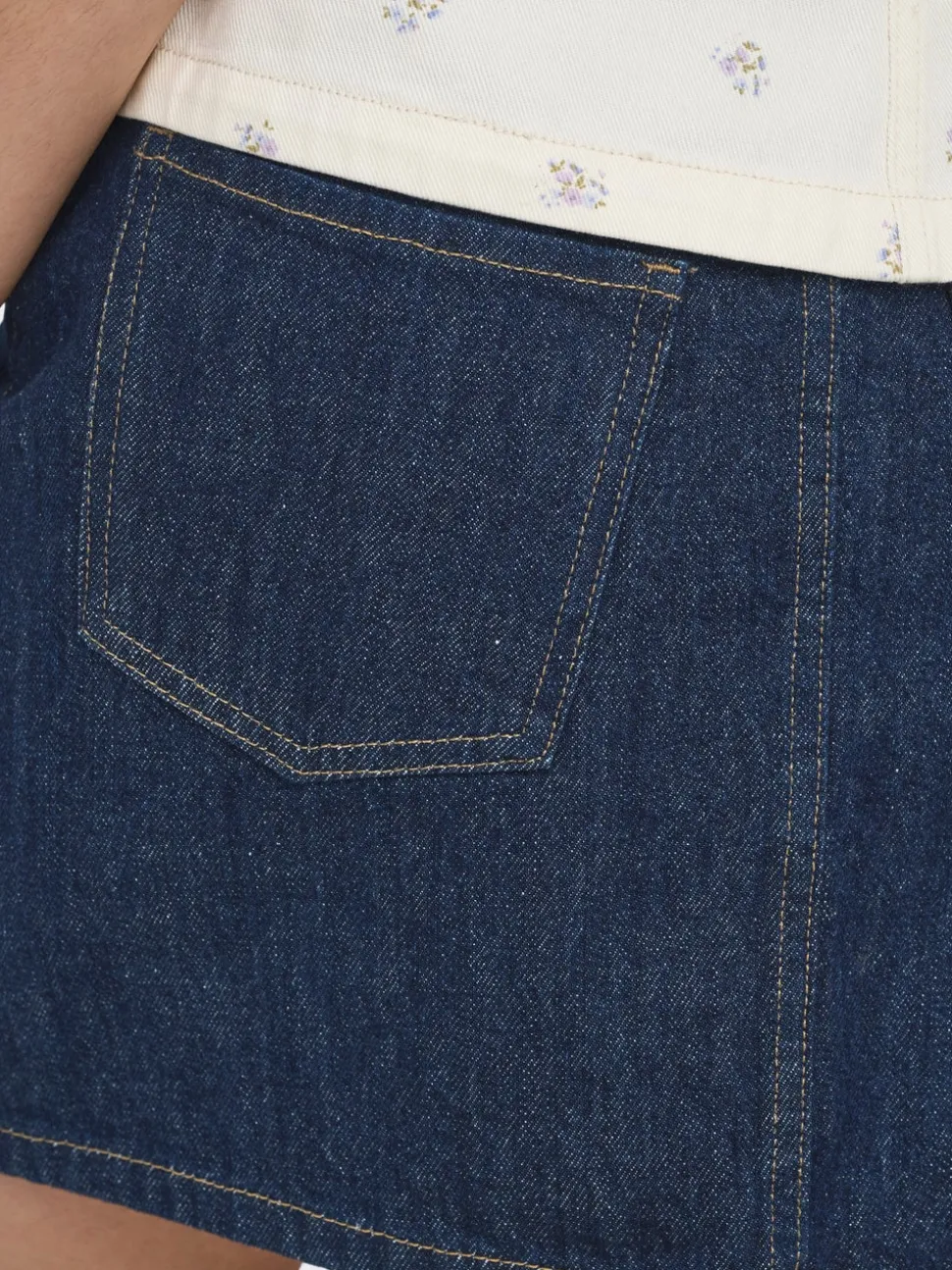 ONLSTELLA Denim Jeanskjol Kort kjol