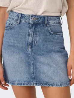 ONLSTELLA Denim Jeanskjol Kort kjol