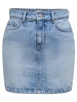 ONLSTELLA Denim Jeanskjol Kort kjol