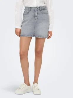 ONLSTELLA Denim Jeanskjol Kort kjol