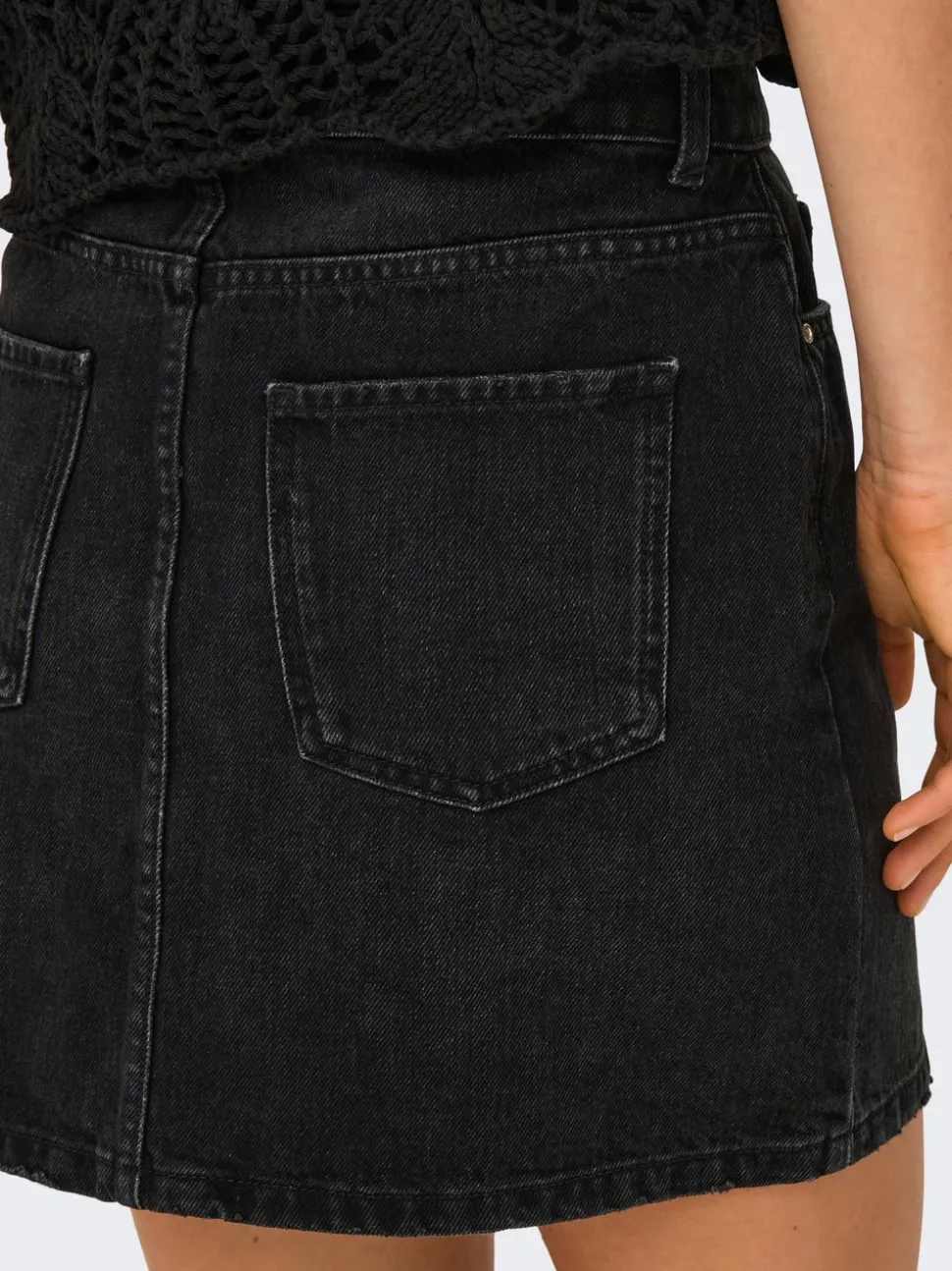 ONLSTELLA Denim Jeanskjol Kort kjol