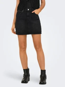 ONLSTELLA Denim Jeanskjol Kort kjol