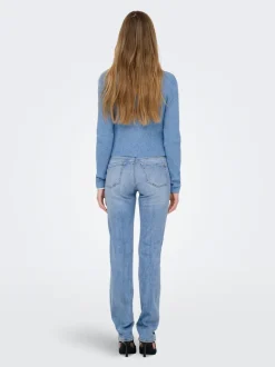 ONLSUI Medelhög midja Slim Fit Jeans