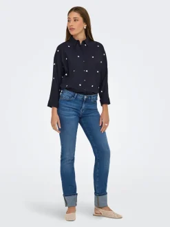 ONLSUI Medelhög midja Slim Fit Jeans