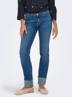 ONLSUI Medelhög midja Slim Fit Jeans