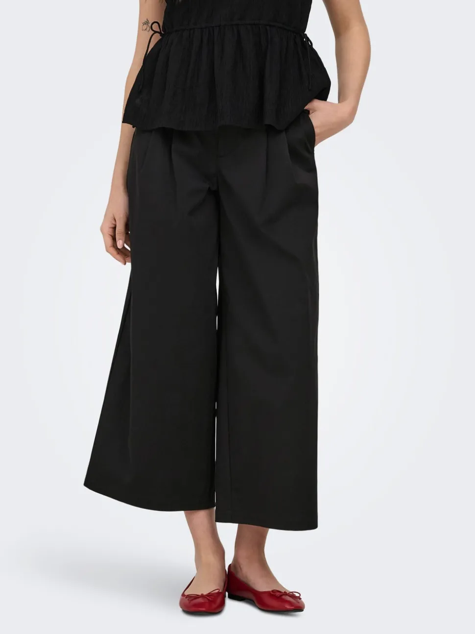 ONLTANNY Cropped Fit Culottebyxor