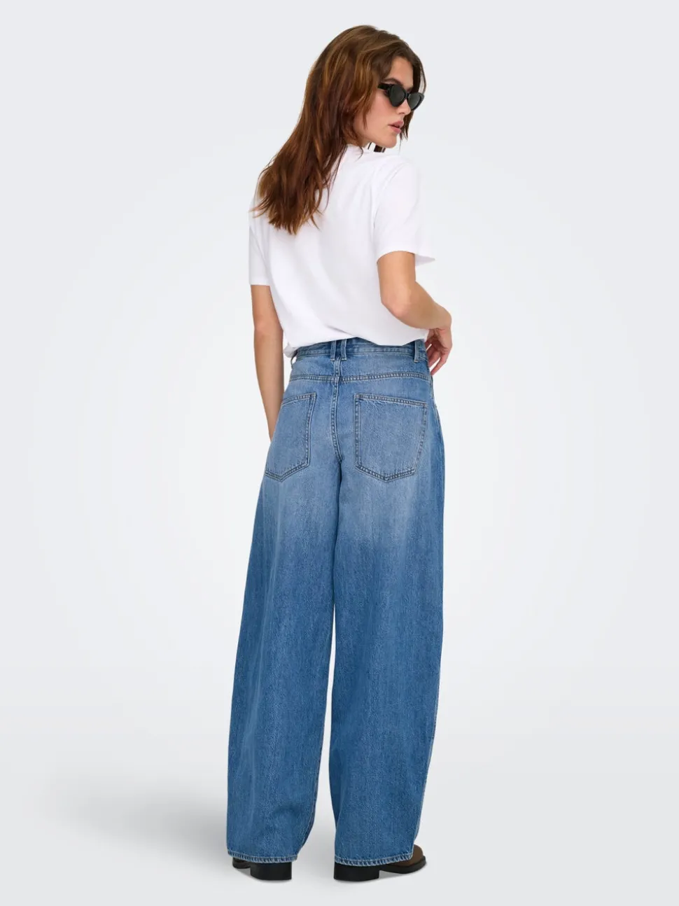 ONLTAYLOR Hög midja Barrel-passform Jeans