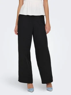 ONLTHYRA Comfort fit Byxor med vida ben