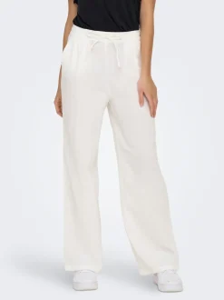 ONLTHYRA Comfort fit Byxor med vida ben