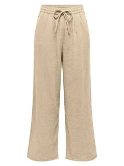 ONLTHYRA Comfort fit Byxor med vida ben
