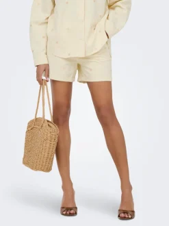 ONLVEGA Hög midja Mom Fit Shorts