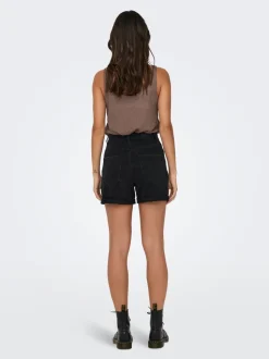 ONLVEGA Hög midja Normal passform Denimshorts