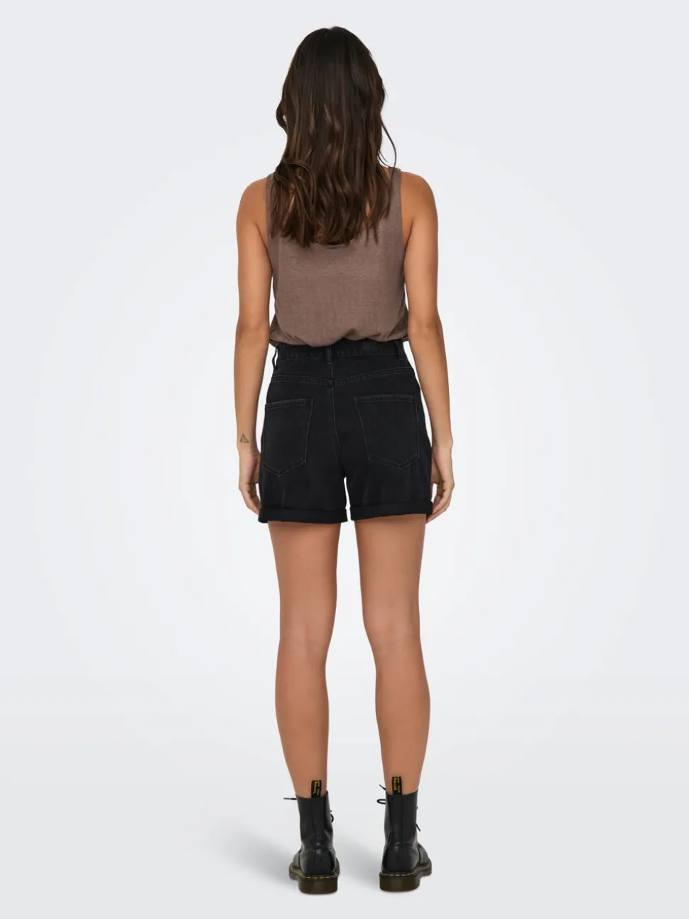 ONLVEGA Hög midja Normal passform Denimshorts
