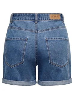 ONLVEGA Hög midja Normal passform Denimshorts