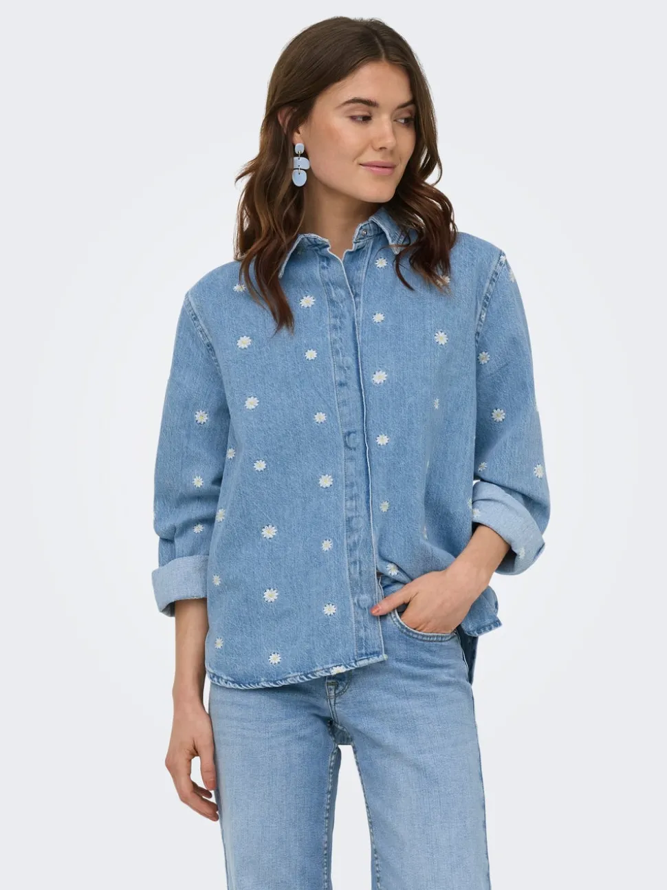 ONLVERA Denimskjorta