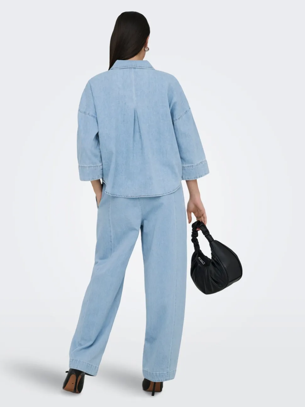 ONLVIX Medelhög midja Barrel-passform Jeans