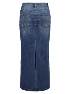 ONLWALO Denim Jeanskjol Lång kjol