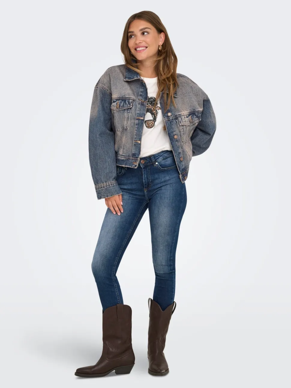 ONLWATTS Jeansjacka
