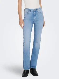 ONLWAUW Hög midja Utsvängd passform Jeans